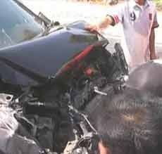 Mobil Rombongan Pengantin Tabrakan Beruntun, 3 Orang Luka Serius