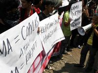 Demo Sengketa Lahan di MA