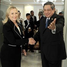 SBY-Hillary Bahas Krisis Suriah & Nuklir Iran
