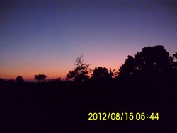 warna pagi hari