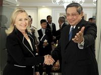 Presiden SBY Terima Hillary Clinton