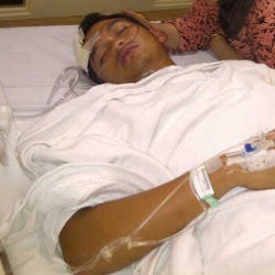 Pasca Operasi, Rezky Aditya Menggigil