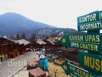 Tangkuban Parahu Waspada, Pedagang Tutup Kios