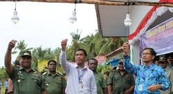 Akhirnya, 968 Warga Biak Papua Bisa Nikmati Listrik