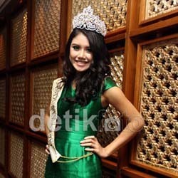 Masuk 15 Besar Miss World 2012, Ines Putri Bangga