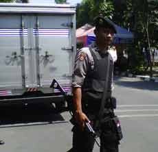 Pengamanan di Polda Jatim Masih Diperketat