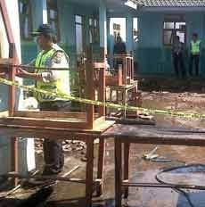 MTs Nurul Irsyad Terbakar, Para Siswa Semburat