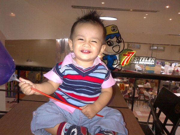 Reisha Altair Ramadhan, 1 Tahun, Lelaki