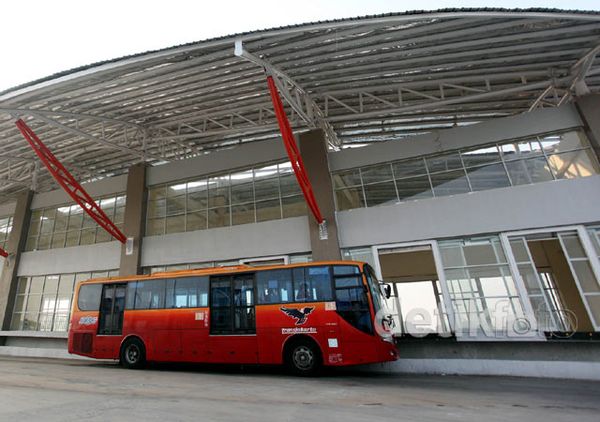 Terminal Pulogebang Masih Sepi Penumpang