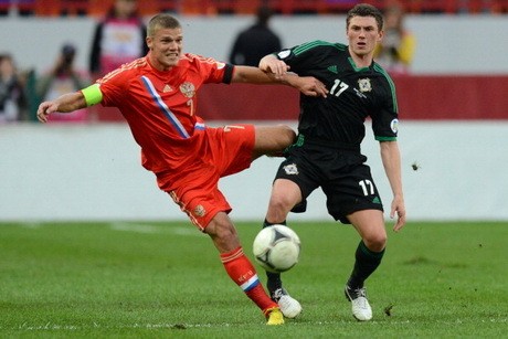 Rusia Tekuk Irlandia Utara 2-0