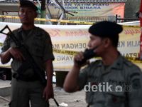 TKP Ledakan di Depok Dijaga Ketat