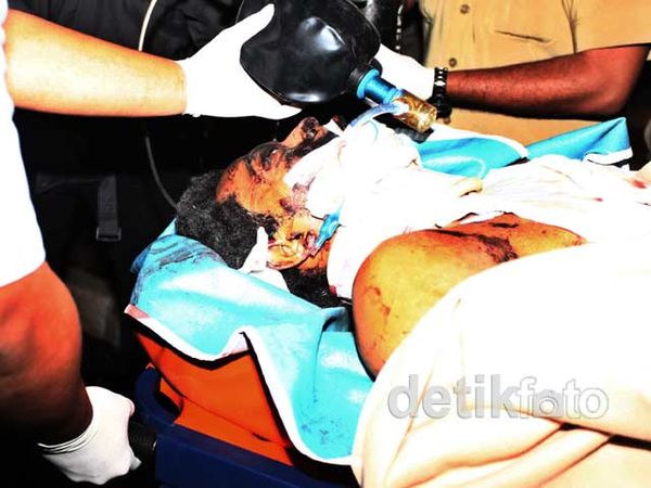 Tersangka Bom Depok Dievakuasi ke RS Polri