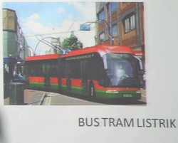 PLN Cs Siapkan Proyek Bus Listrik Mirip Trem