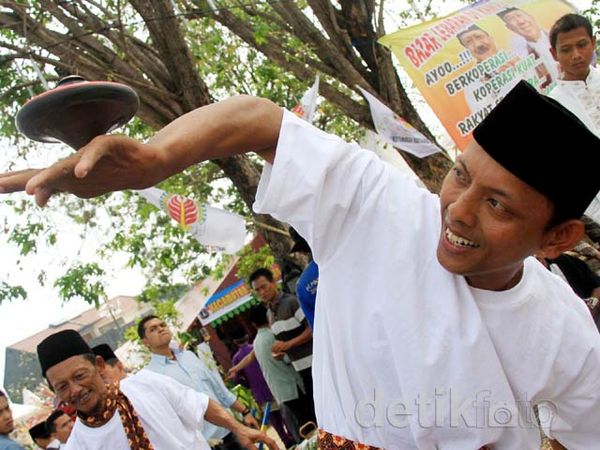 Permainan Tradisonal Meriahkan Lebaran Betawi