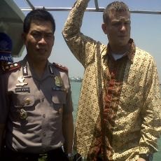 Security Konjen AS Keliling Pelabuhan Tanjung Perak