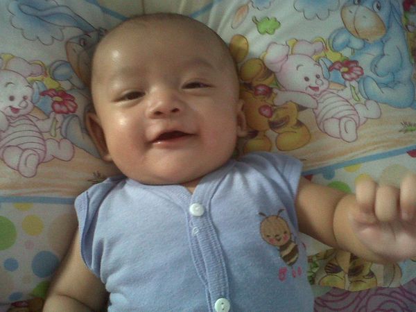 Arella Dante Yovanza Putra, 5 Bulan, Lelaki