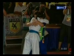 Mati Lampu di Venue Karate