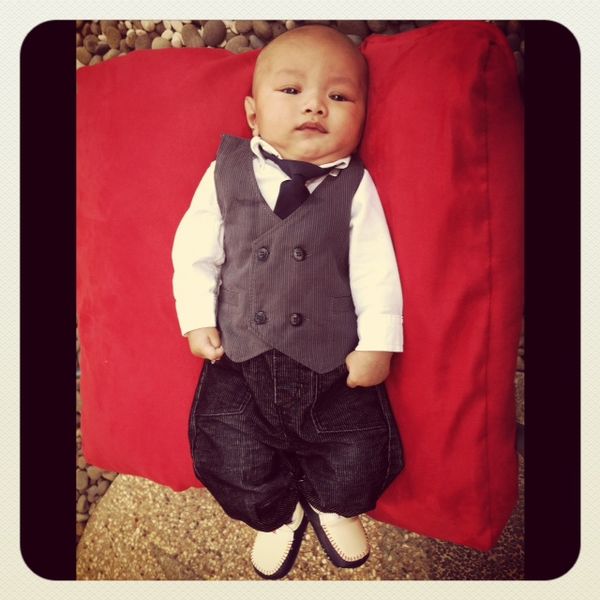 Eligio Ario Bonham, 5 Bulan, Lelaki