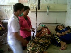 Diduga Keracunan Siomay, 47 Siswa SMP di Konawe Sultra Dilarikan ke RS