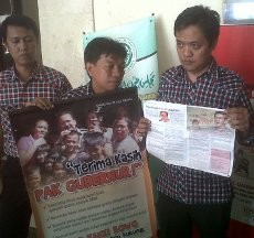 Tim Jokowi Juga Laporkan Spanduk Terimakasih Pak Gubernur ke Panwaslu