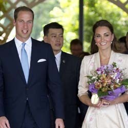 Pangeran William dan Kate Middleton di Singapura