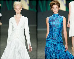 10 Koleksi Busana Vera Wang di New York Fashion Week