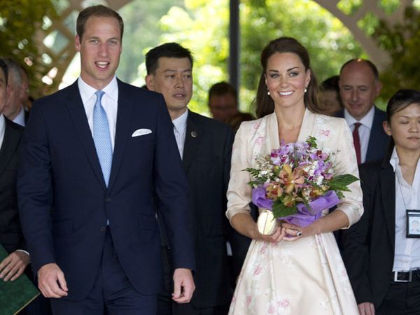 Pangeran William dan Kate Middleton di Singapura