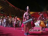 Keunikan Saat Defile Pembukaan PON