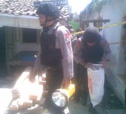 Tim Gegana Pastikan Lokasi Ledakan Maut di Pasuruan Steril