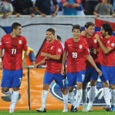 Serbia Gilas Wales 6-1, Belgia Imbang
