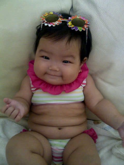 Evangeline Claire Christiven, 8 Bulan, Perempuan