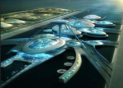 Keren! London Rancang Bandara Mengapung di Tengah Laut