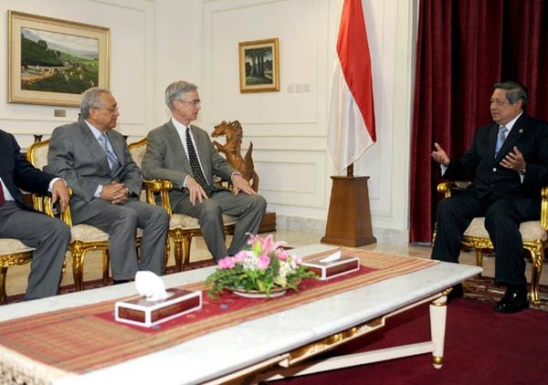 Presiden SBY Terima Delegasi WWF