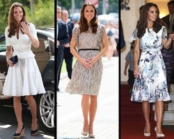 Hari Ke-2 di Singapura, Kate Middleton 3 Kali Ganti Baju