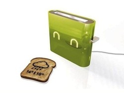 Jamy Toaster Ini Bisa Mencetak Laporan Cuaca Pada Roti