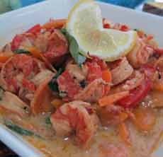 Makan Siang dengan Shrimp Basil Yuk!