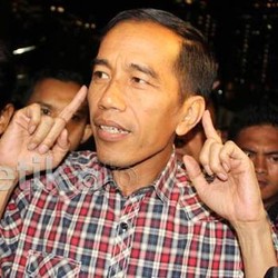  Kampanye di Menteng Dalam, Jokowi Dikerubuti Ibu-ibu