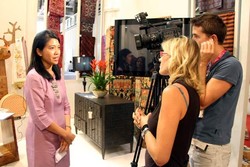 Istri Gita Wirjawan Ikut Jualan Kerajinan RI di Milan