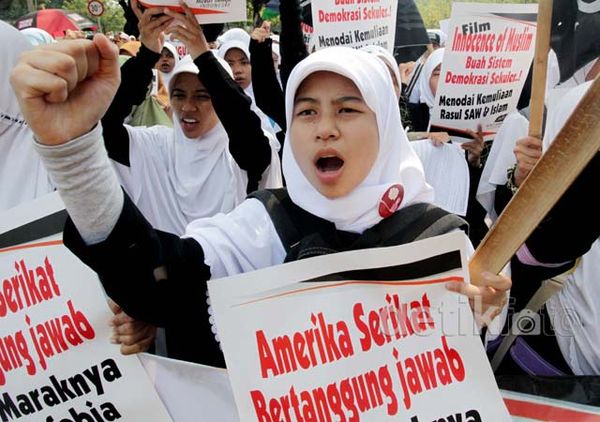Innocence of Muslims Picu Demonstrasi di Jakarta Innocence of Muslims Picu Demonstrasi di Jakarta