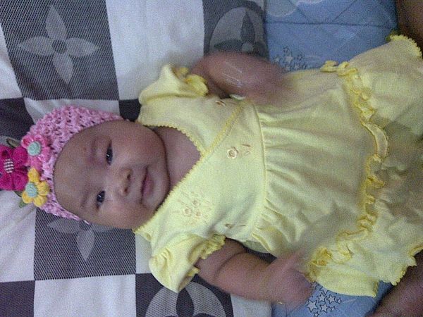 Annisa Zaharany, 11 bulan, Perempaun