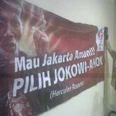 Soal Spanduk Hercules, Jokowi: Itu Bukan dari Tim Kami