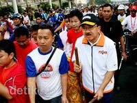 Foke Kampanye di Bundaran HI