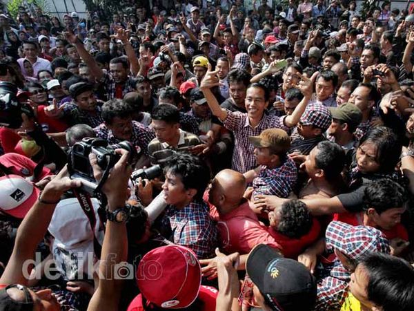 Kampanye Terakhir Jokowi Gegap-gempita