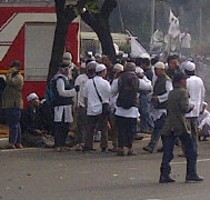 Pengunjuk Rasa Mundur, Lalu Lintas Kembali Lancar