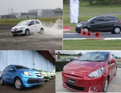Mitsubishi: Mirage Bukan Lawan Honda Brio