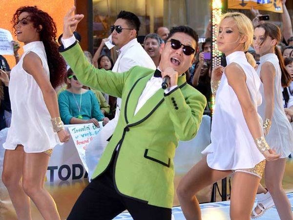Aksi Gangnam Style Psy di NBC Today