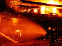 Pasar Turi Lama Hangus Terbakar