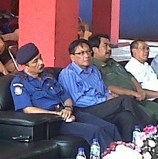 Ada Kebakaran, Puluhan Pemadam Tinggalkan Sertijab Kadiskar