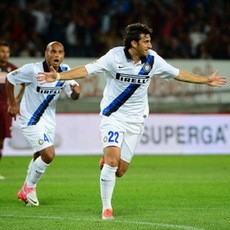 Milito-Cassano Menangkan Inter