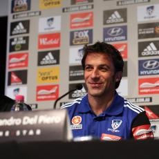 Del Piero Lakoni Jumpa Pers Pertamanya di Sydney